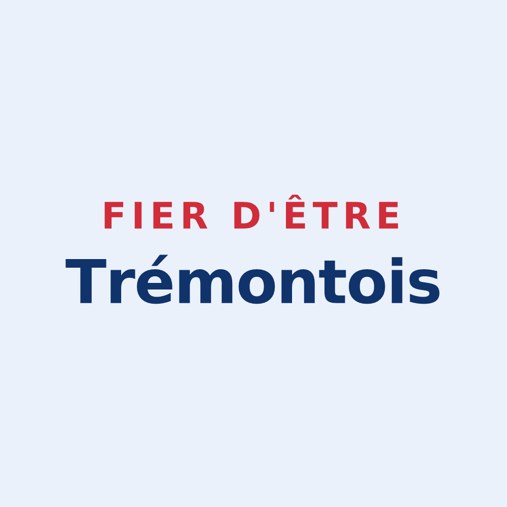 Sticker « Fier d'être Trémontois » — design pour Trémont-sur-Saulx