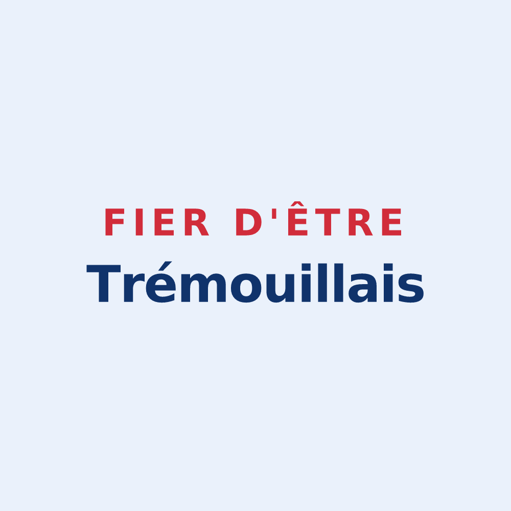 Sticker « Fier d'être Trémouillais » — design pour Trémouilles