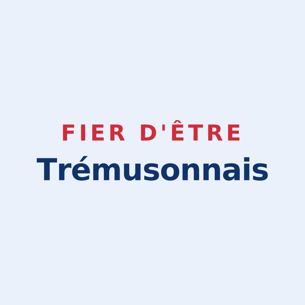 Sticker « Fier d'être Trémusonnais » — design pour Trémuson