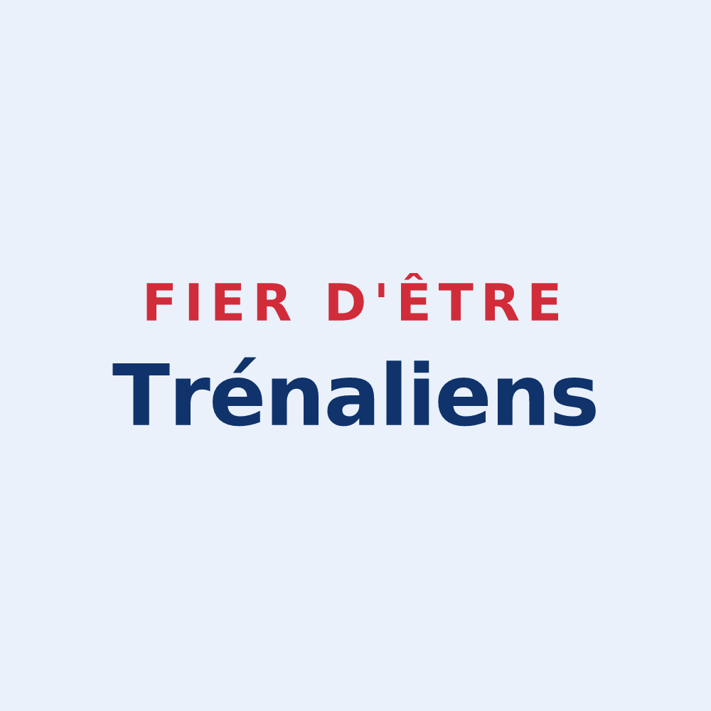 Sticker « Fier d'être Trénaliens » — design pour Trenal