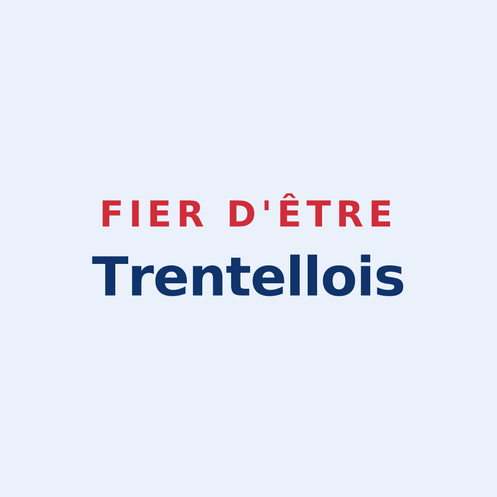 Sticker « Fier d'être Trentellois » — design pour Trentels