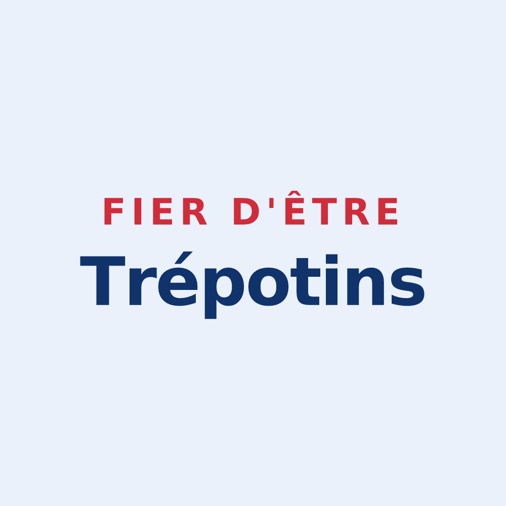 Sticker « Fier d'être Trépotins » — design pour Trépot