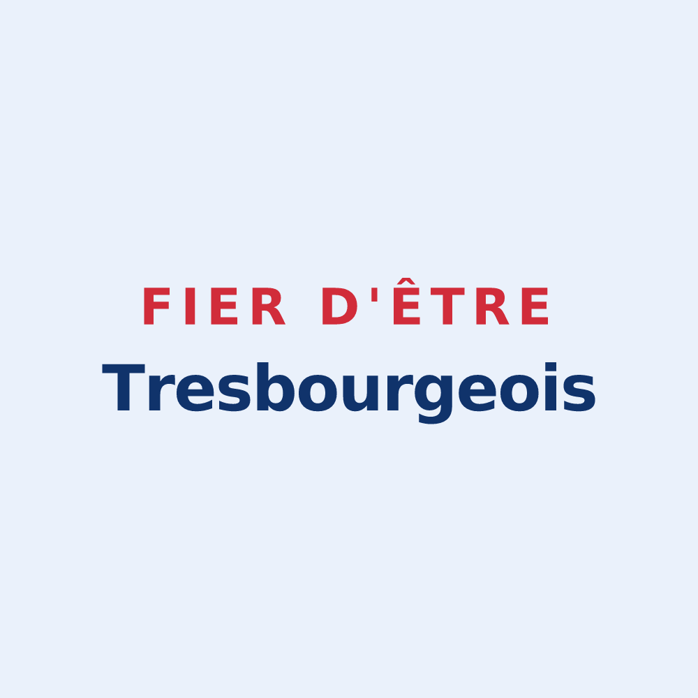 Sticker « Fier d'être Tresbourgeois » — design pour Tresbœuf