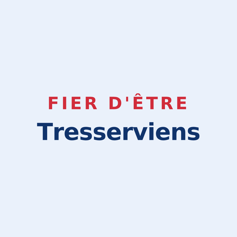 Sticker « Fier d'être Tresserviens » — design pour Tresserve