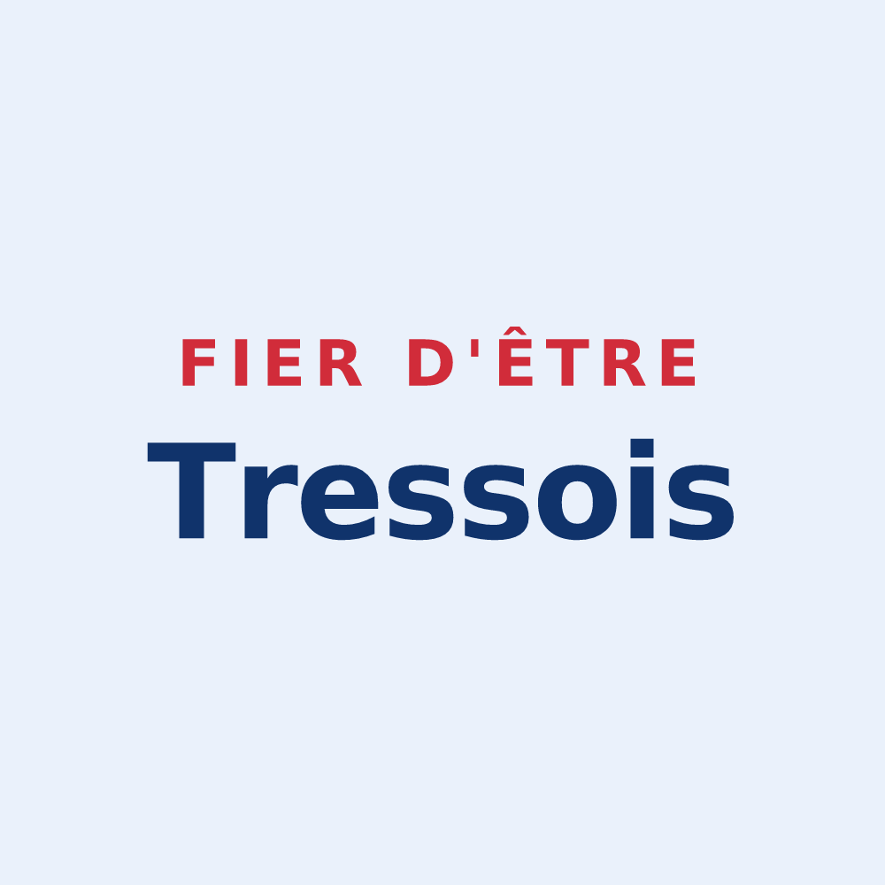 Sticker « Fier d'être Tressois » — design pour Tresses