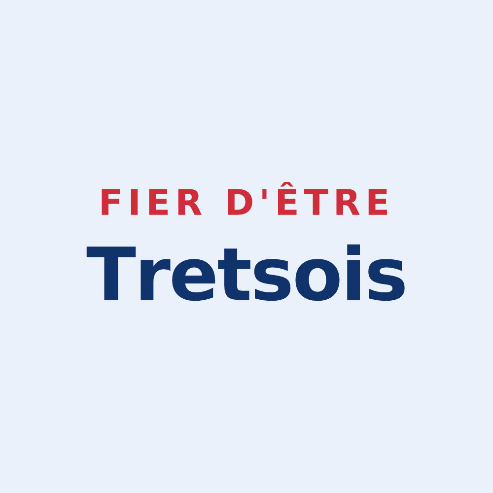 Sticker « Fier d'être Tretsois » — design pour Trets