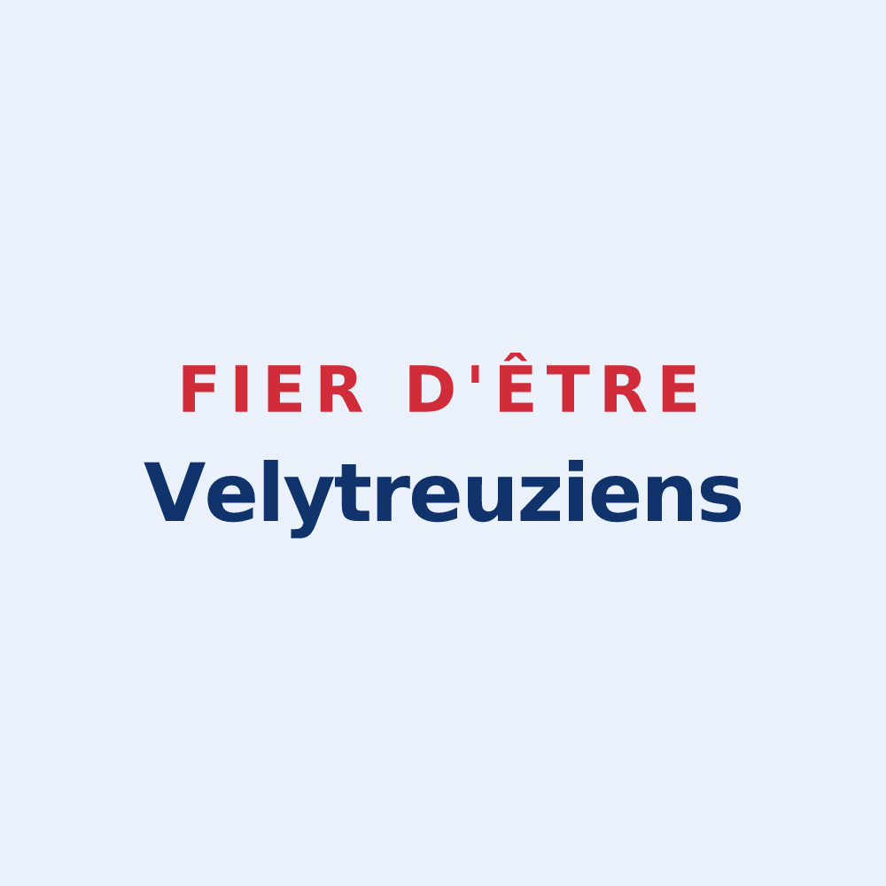 Sticker « Fier d'être Velytreuziens » — design pour Treuzy-Levelay
