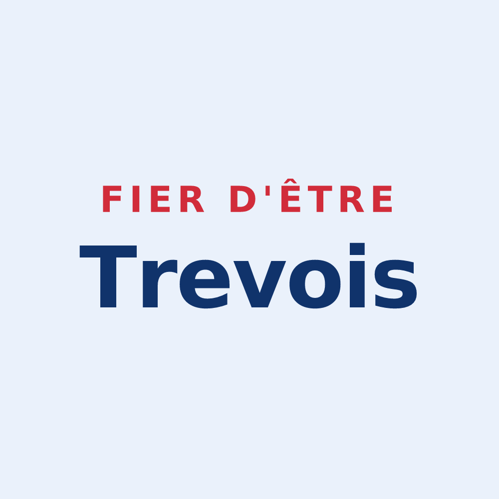 Sticker « Fier d'être Trevois » — design pour Trèves