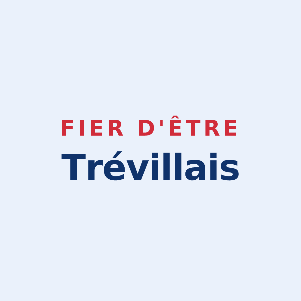 Sticker « Fier d'être Trévillais » — design pour Tréville