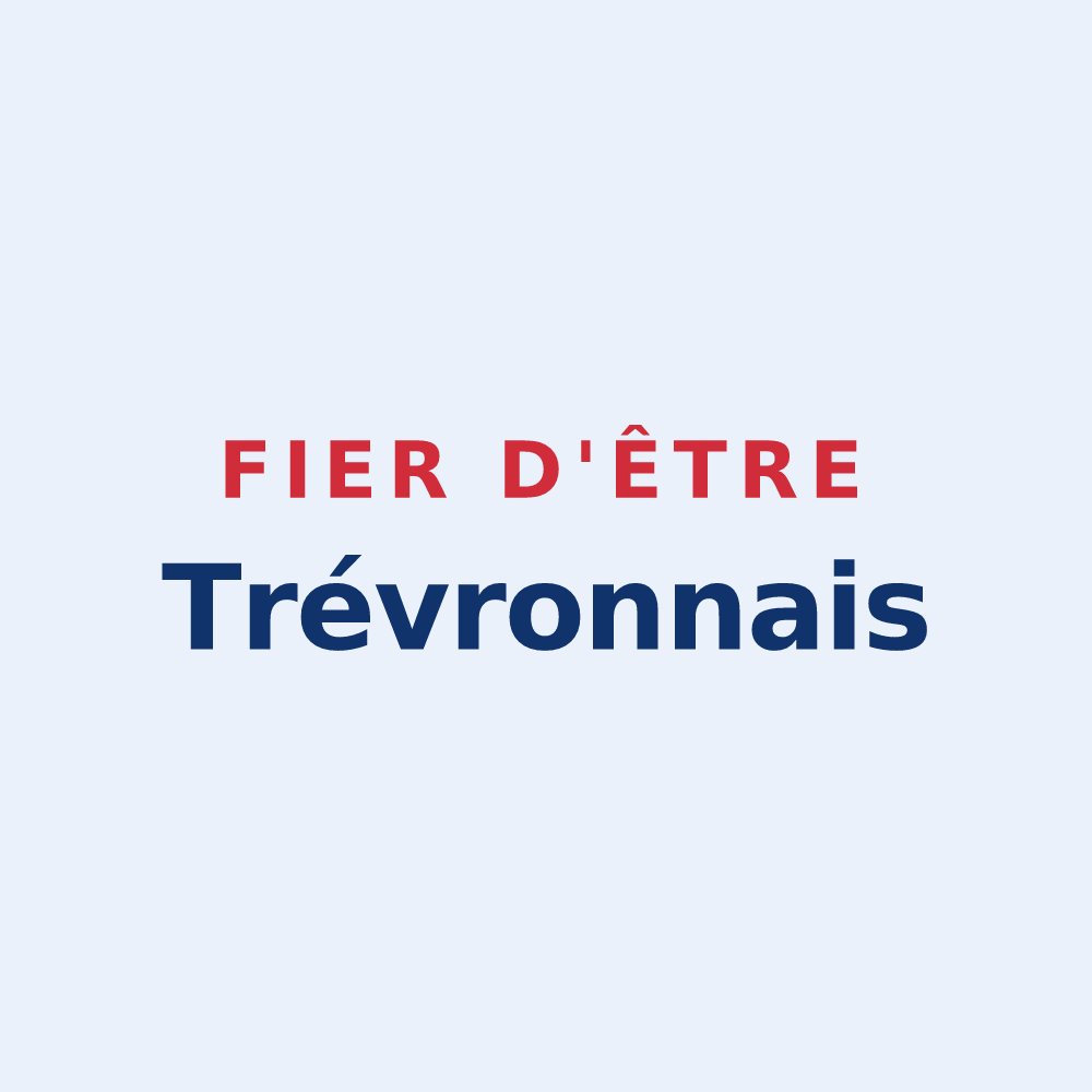 Sticker « Fier d'être Trévronnais » — design pour Trévron