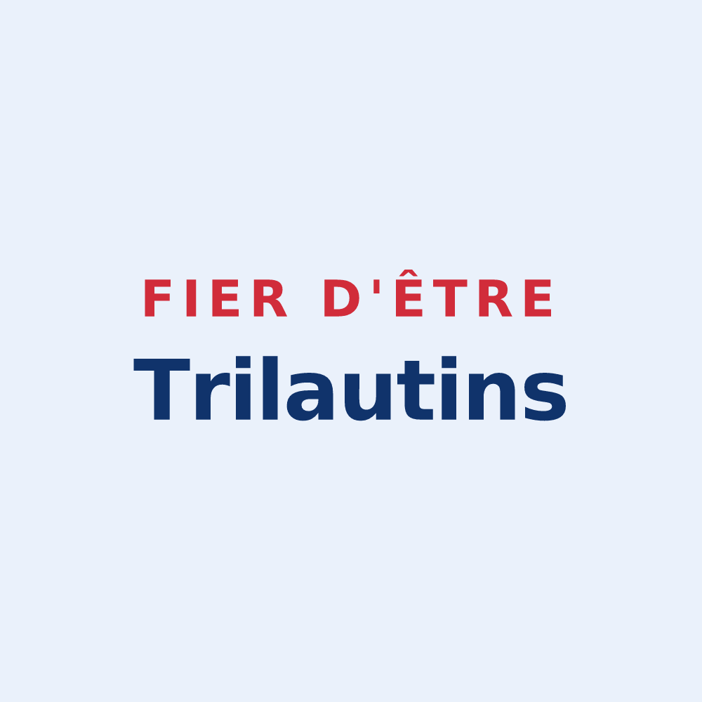 Sticker « Fier d'être Trilautins » — design pour Triac-Lautrait