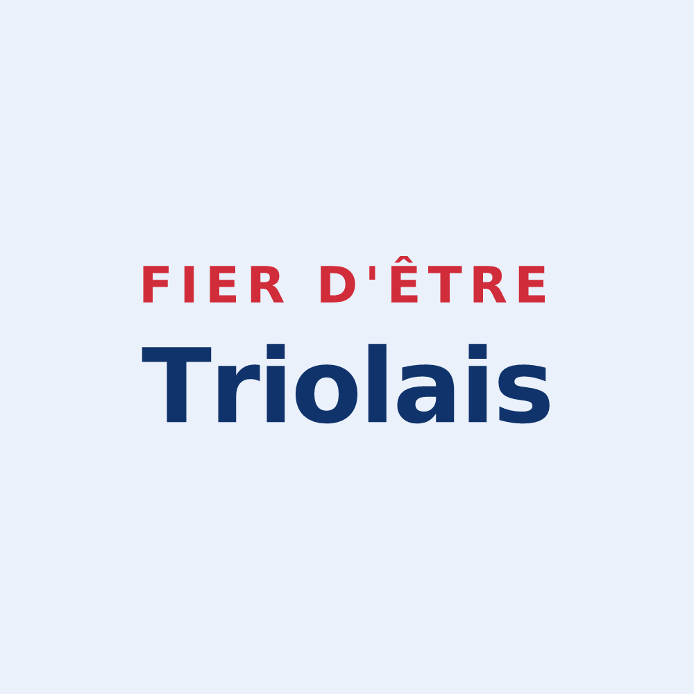 Sticker « Fier d'être Triolais » — design pour Triaize