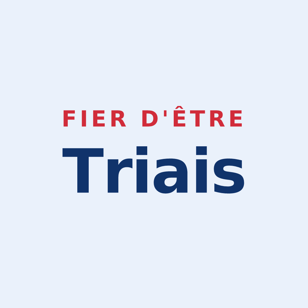 Sticker « Fier d'être Triais » — design pour Trie-sur-Baïse
