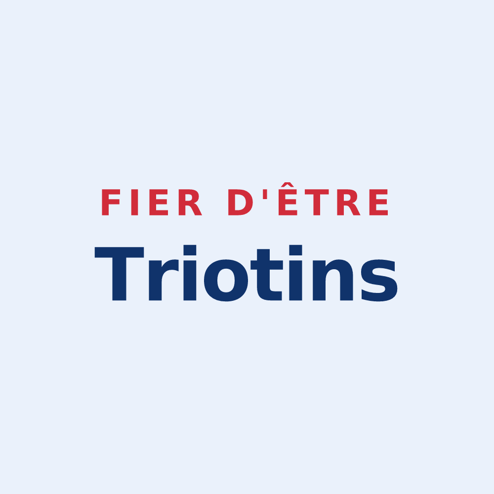 Sticker « Fier d'être Triotins » — design pour Trieux