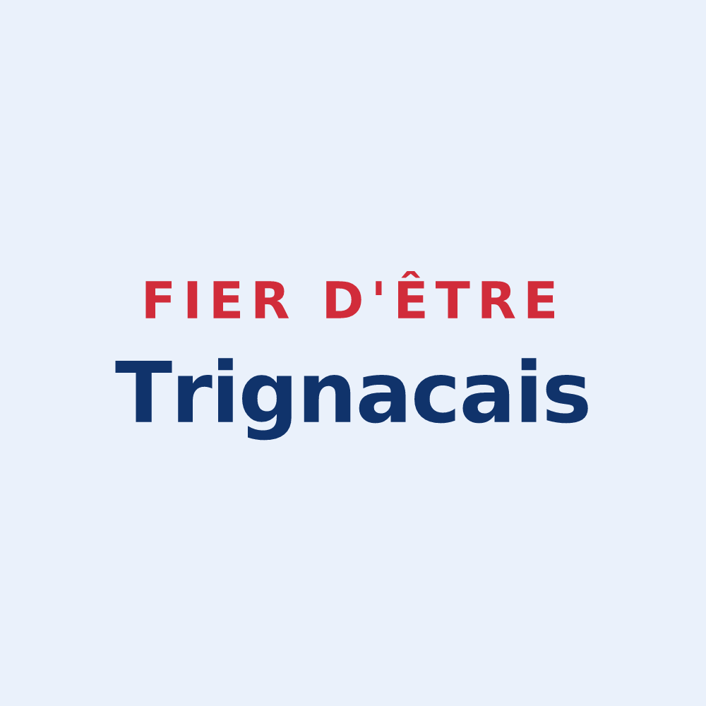 Sticker « Fier d'être Trignacais » — design pour Trignac