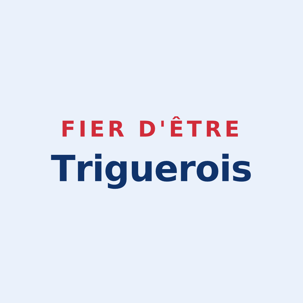 Sticker « Fier d'être Triguerois » — design pour Triguères