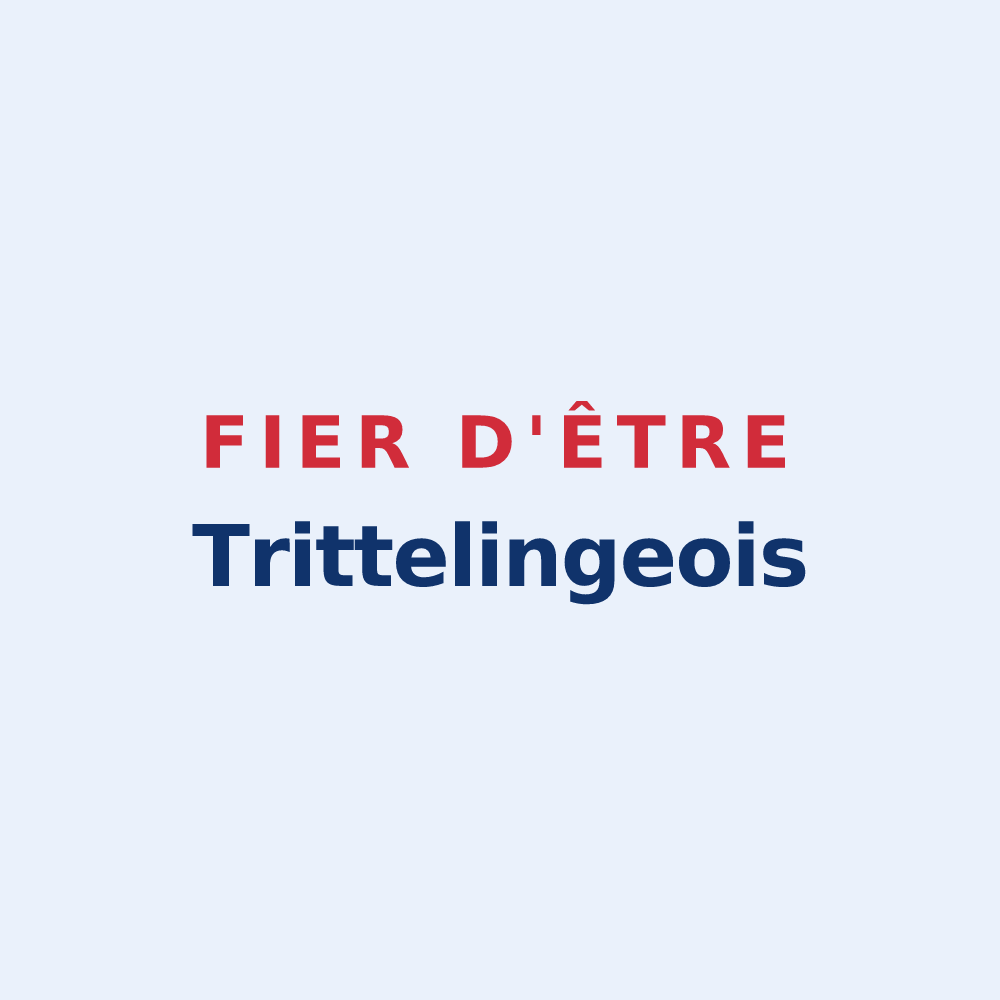 Sticker « Fier d'être Trittelingeois » — design pour Tritteling-Redlach