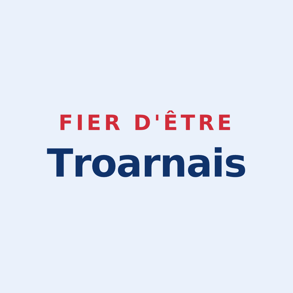 Sticker « Fier d'être Troarnais » — design pour Troarn
