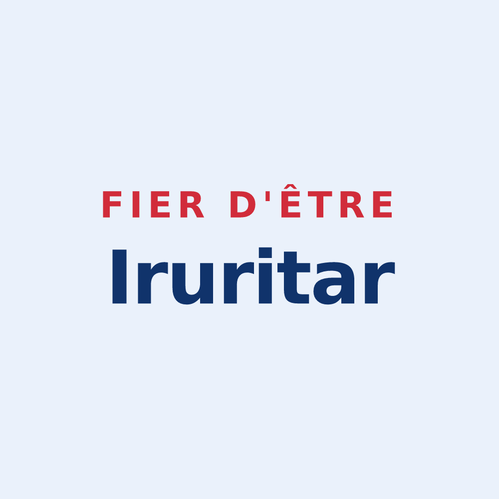 Sticker « Fier d'être Iruritar » — design pour Trois-Villes