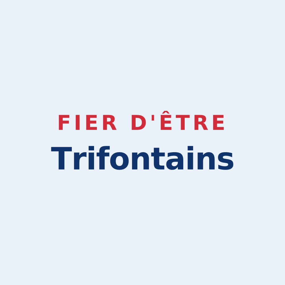 Sticker « Fier d'être Trifontains » — design pour Troisfontaines