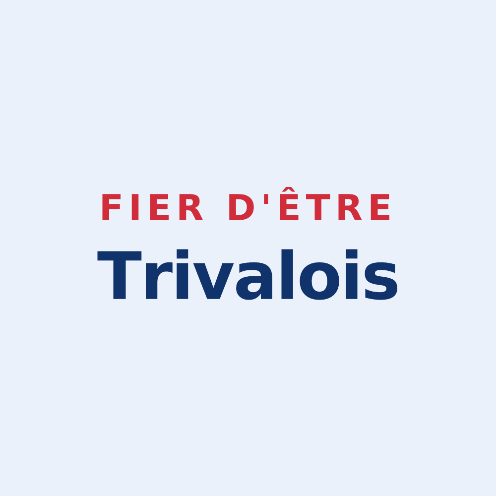 Sticker « Fier d'être Trivalois » — design pour Troisvaux