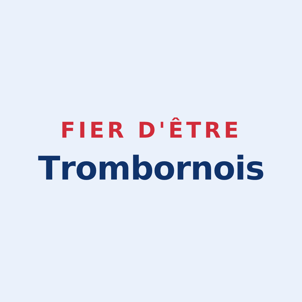 Sticker « Fier d'être Trombornois » — design pour Tromborn