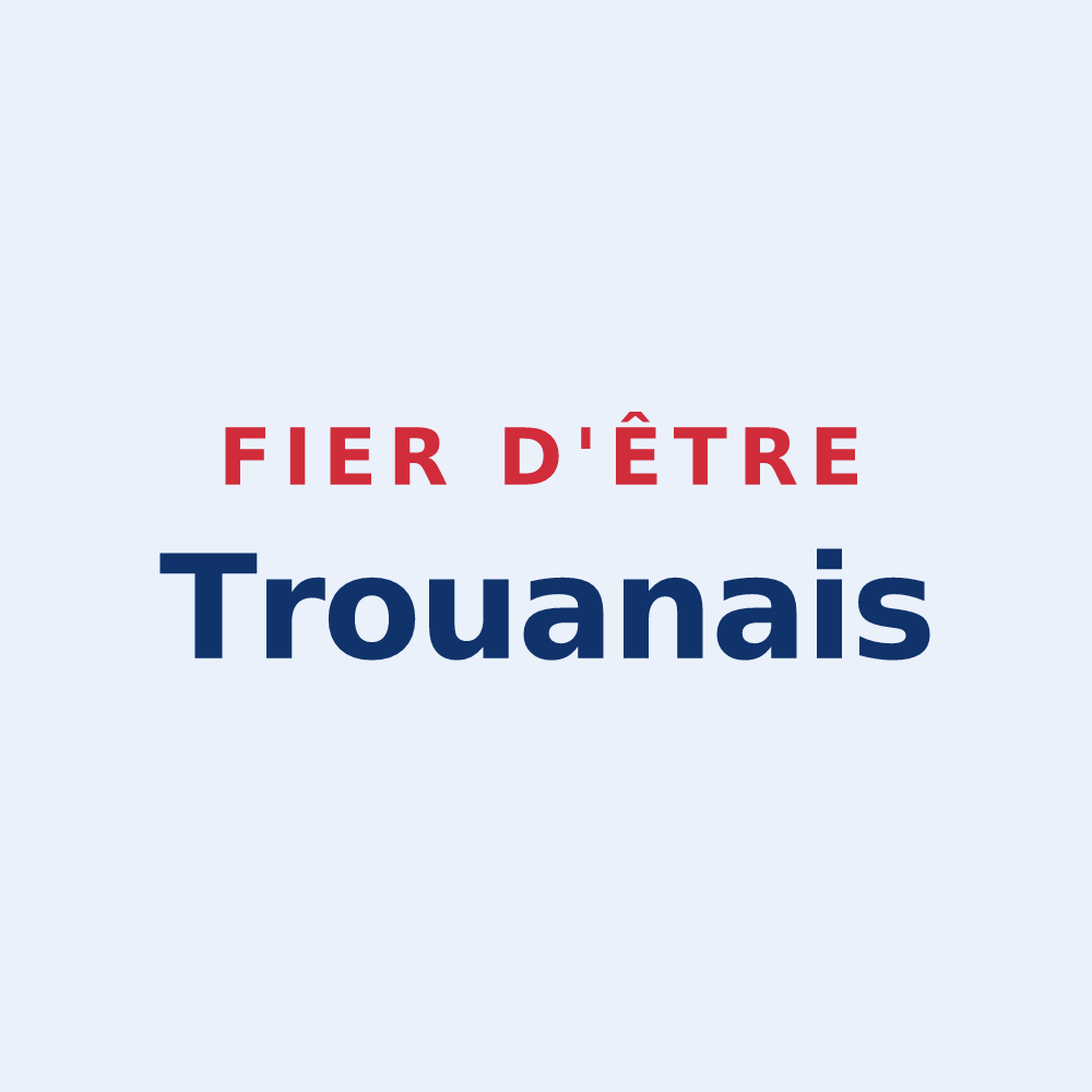 Sticker « Fier d'être Trouanais » — design pour Trouans