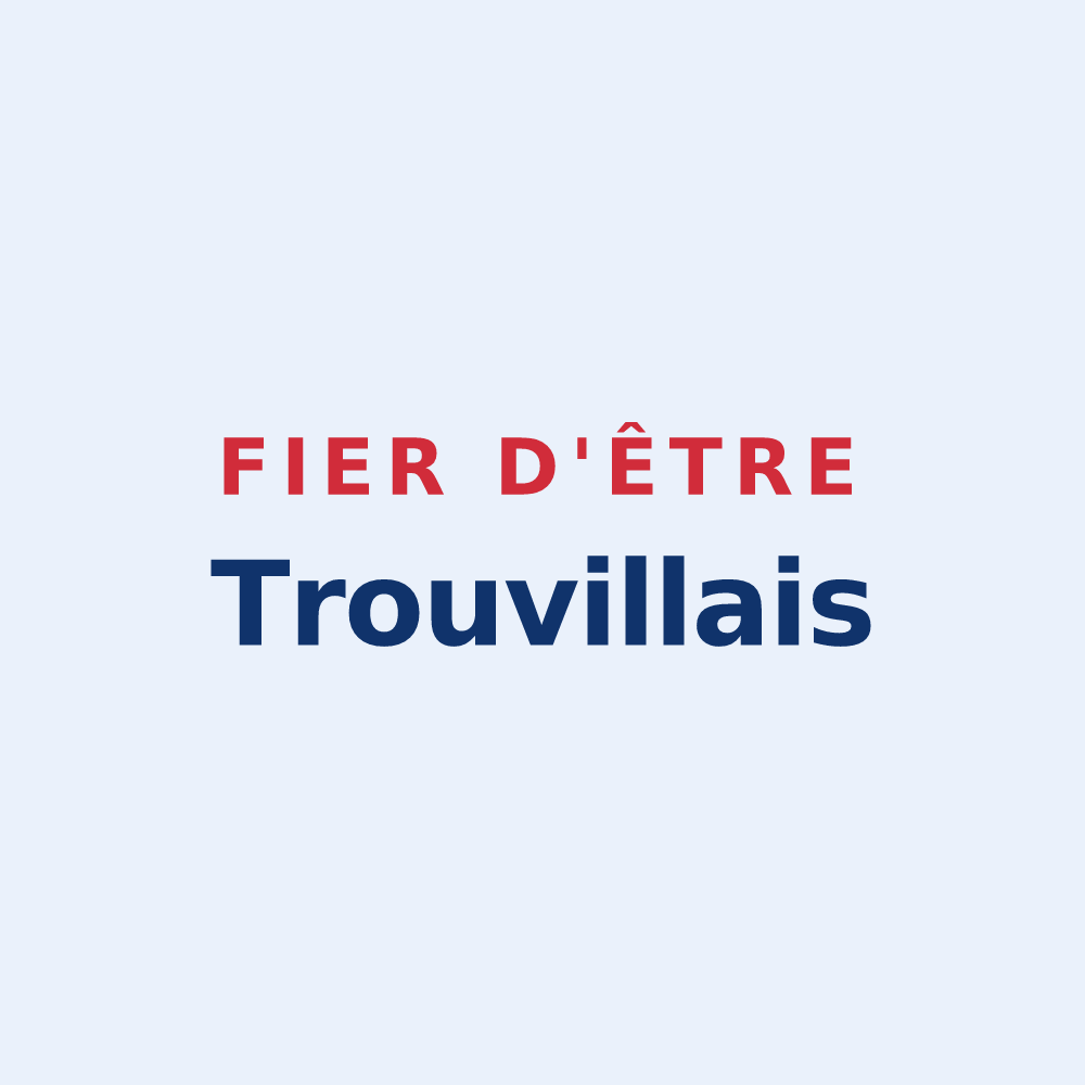 Sticker « Fier d'être Trouvillais » — design pour Trouville-la-Haule