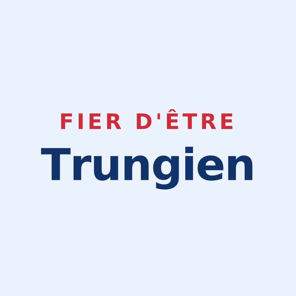 Sticker « Fier d'être Trungien » — design pour Trungy