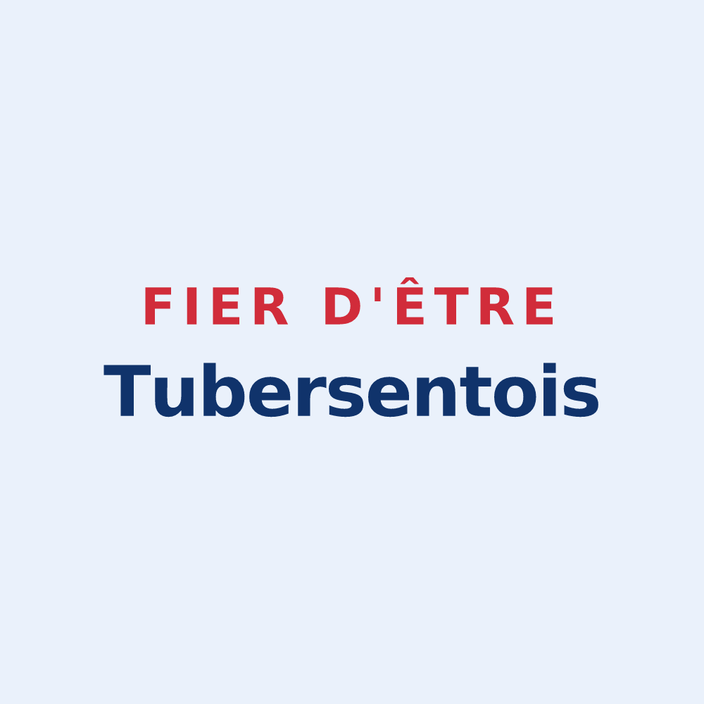 Sticker « Fier d'être Tubersentois » — design pour Tubersent