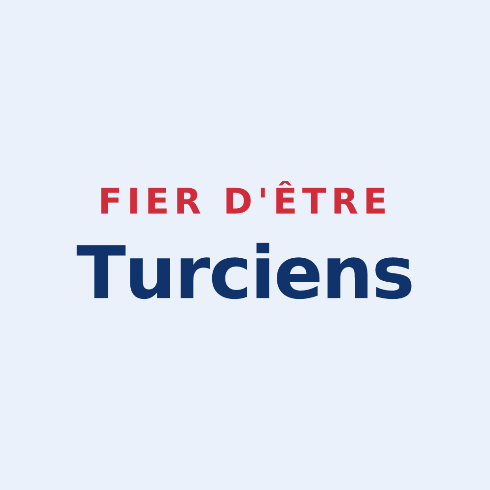 Sticker « Fier d'être Turciens » — design pour Turcey