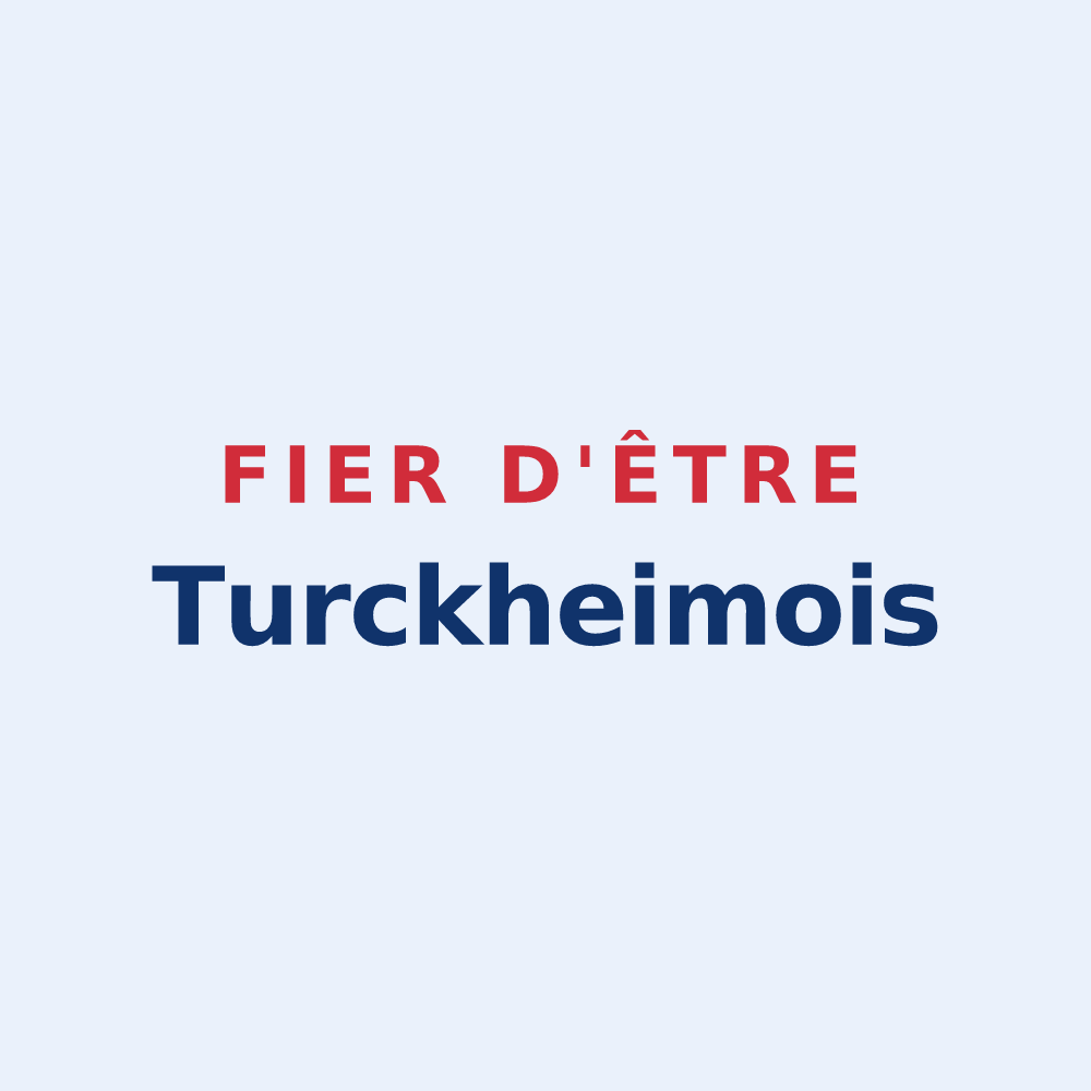 Sticker « Fier d'être Turckheimois » — design pour Turckheim