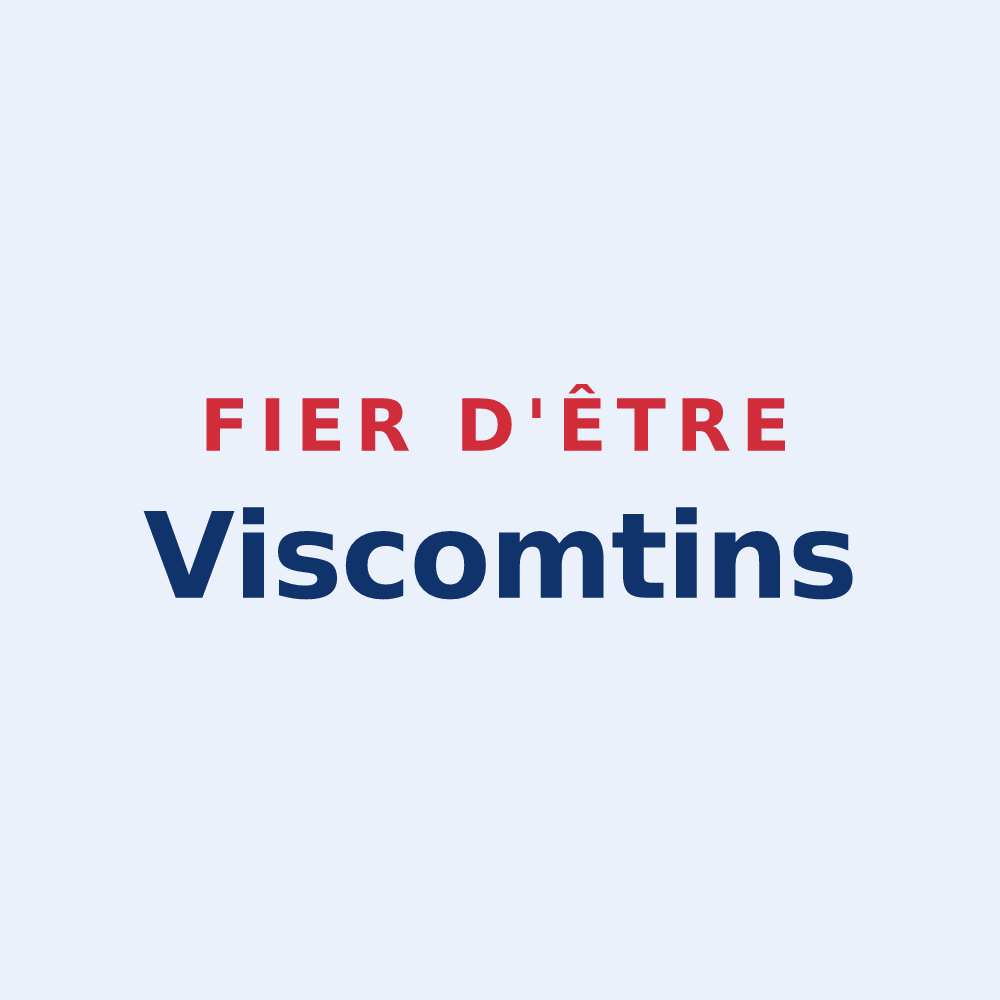 Sticker « Fier d'être Viscomtins » — design pour Turenne