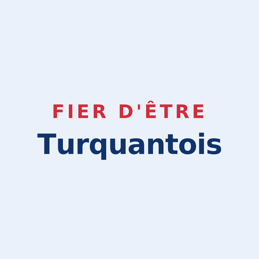 Sticker « Fier d'être Turquantois » — design pour Turquant