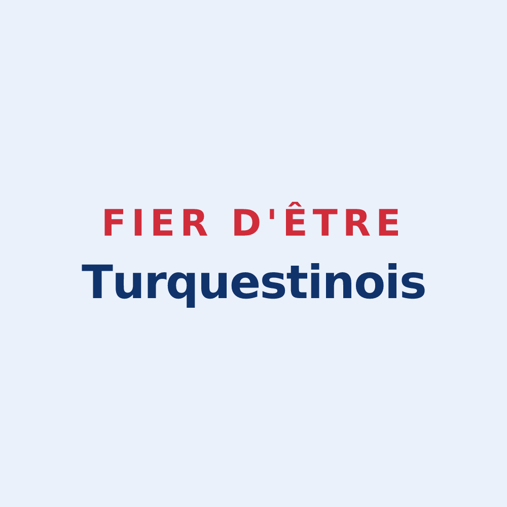 Sticker « Fier d'être Turquestinois » — design pour Turquestein-Blancrupt