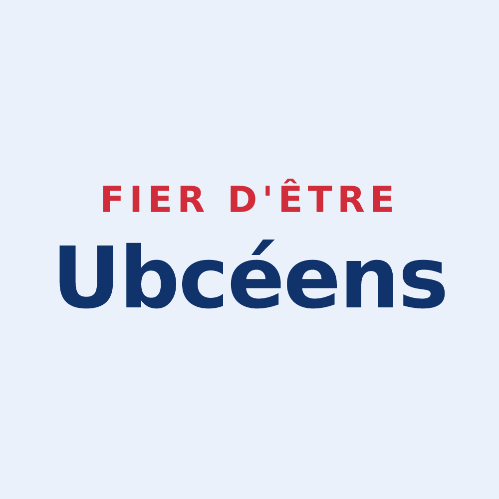 Sticker « Fier d'être Ubcéens » — design pour Ubexy