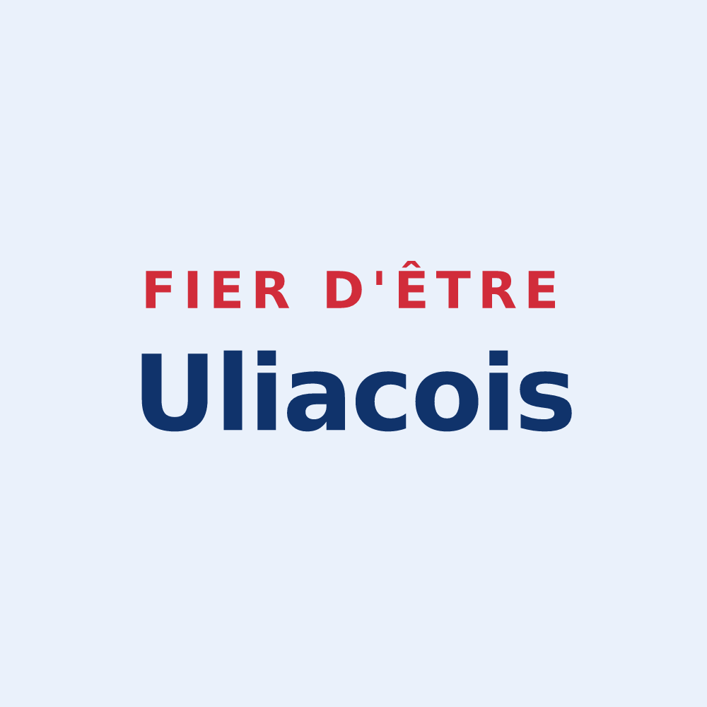 Sticker « Fier d'être Uliacois » — design pour Œuilly
