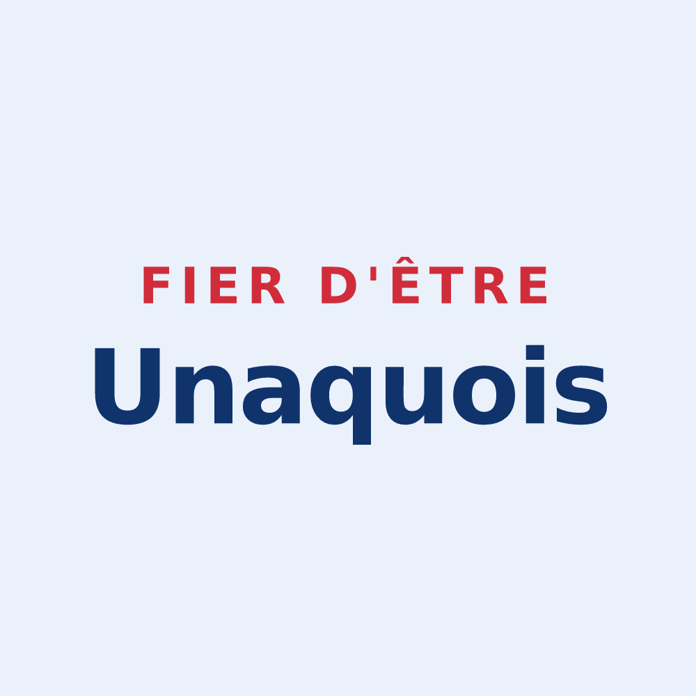 Sticker « Fier d'être Unaquois » — design pour Unac