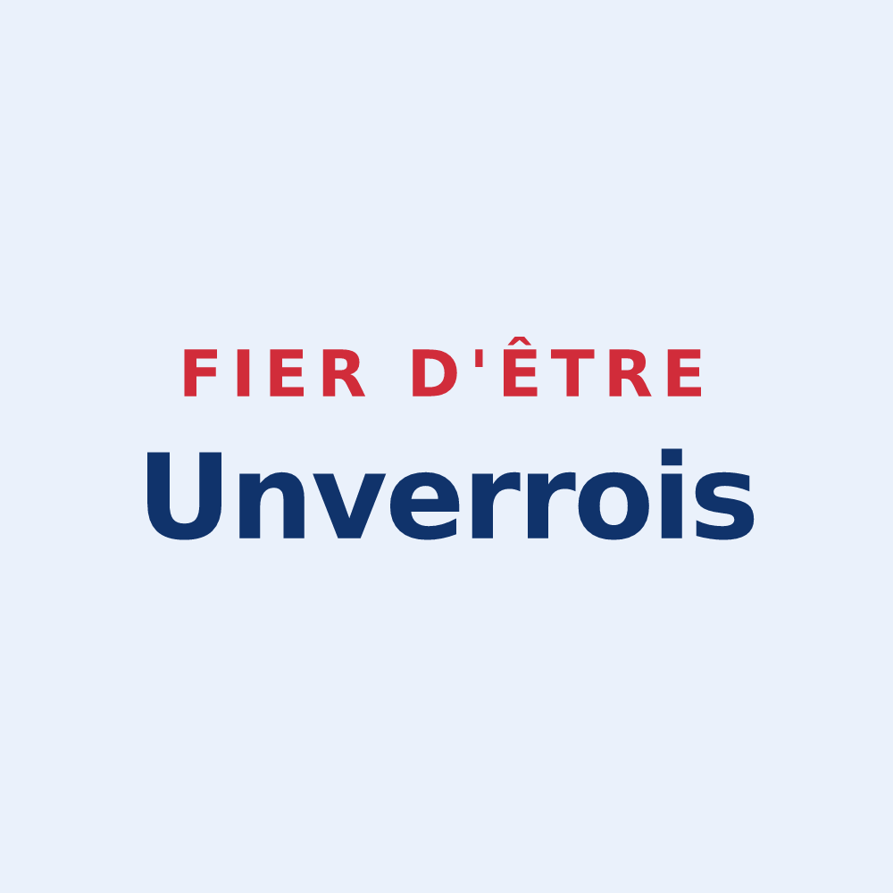 Sticker « Fier d'être Unverrois » — design pour Unverre