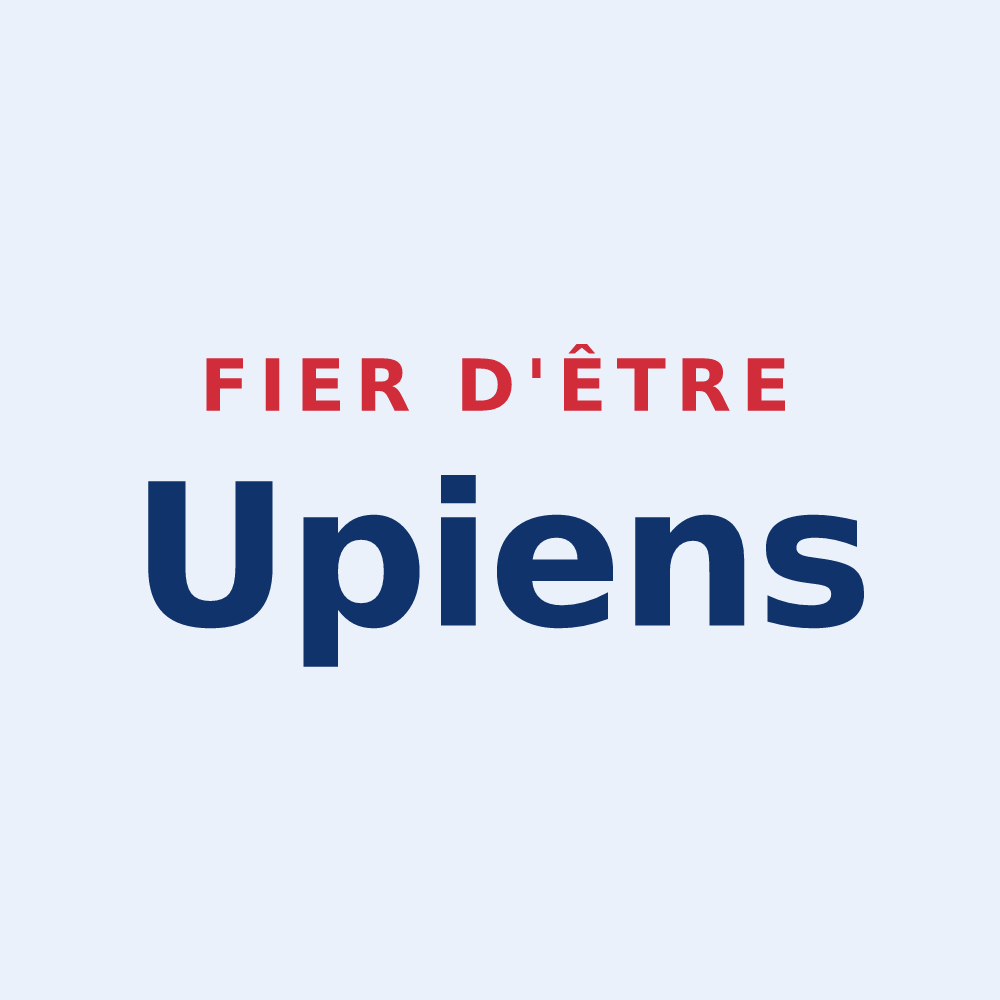 Sticker « Fier d'être Upiens » — design pour Upie