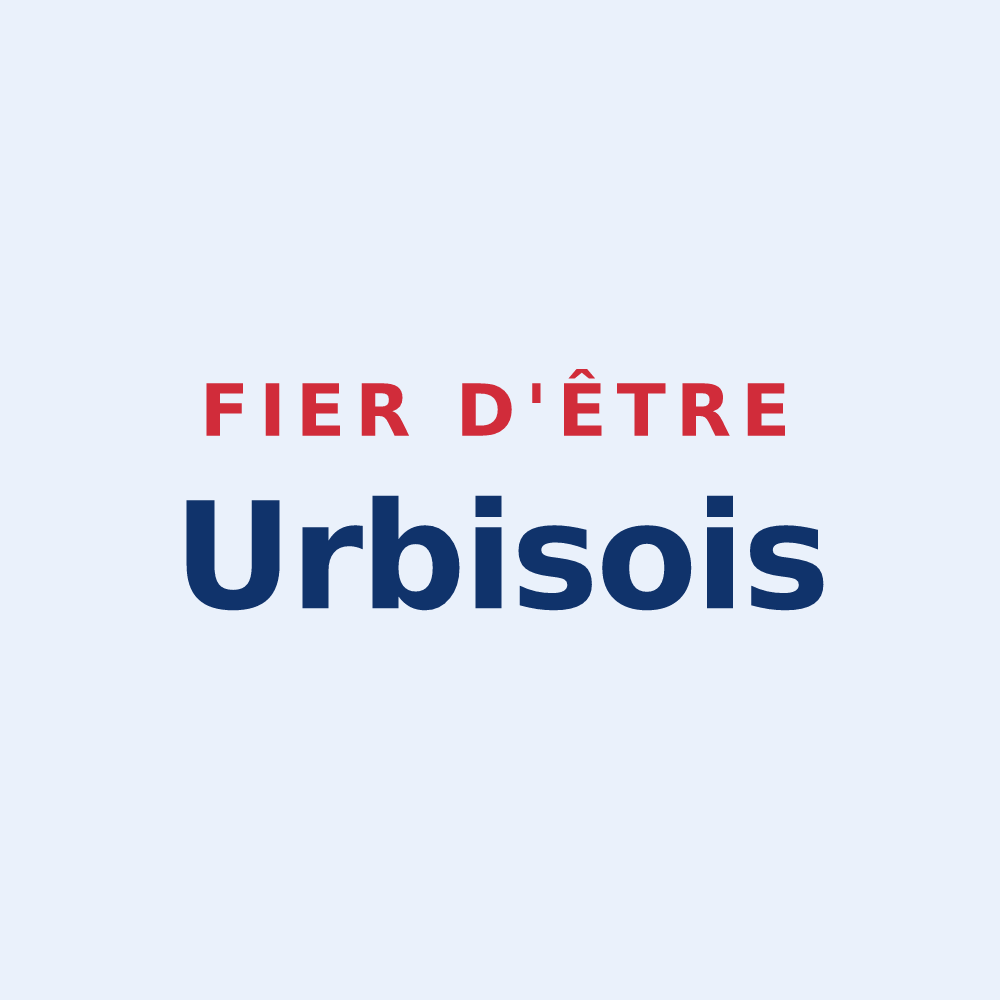 Sticker « Fier d'être Urbisois » — design pour Urbise