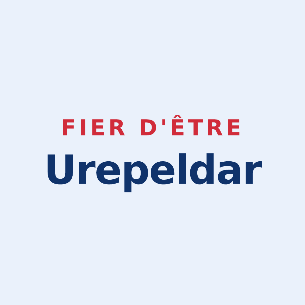 Sticker « Fier d'être Urepeldar » — design pour Urepel