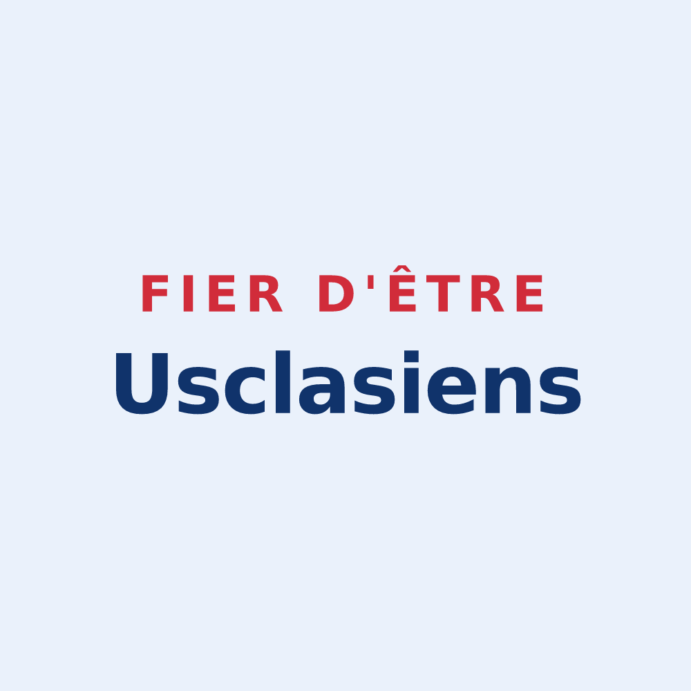 Sticker « Fier d'être Usclasiens » — design pour Usclas-du-Bosc