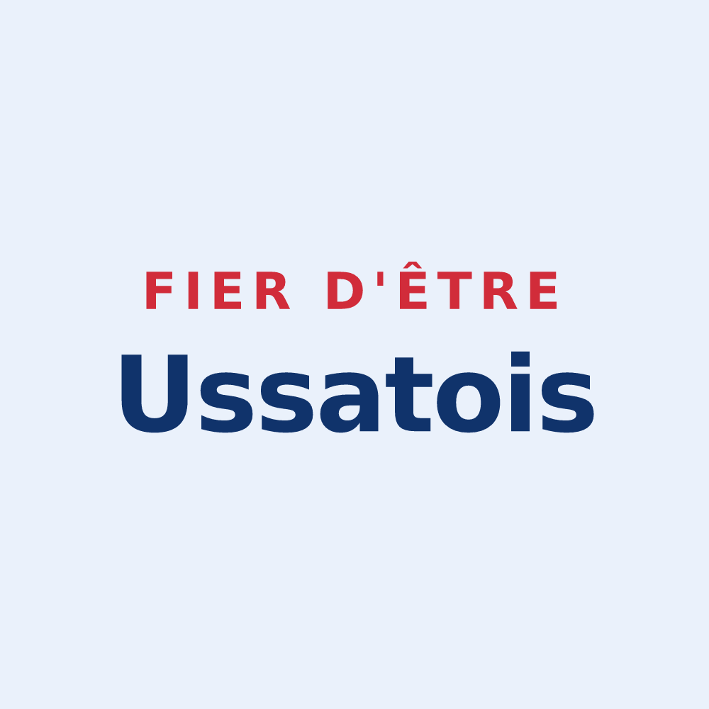 Sticker « Fier d'être Ussatois » — design pour Ussat