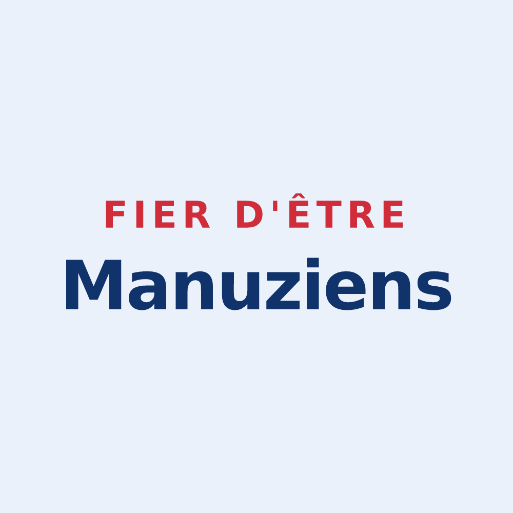 Sticker « Fier d'être Manuziens » — design pour Uzemain