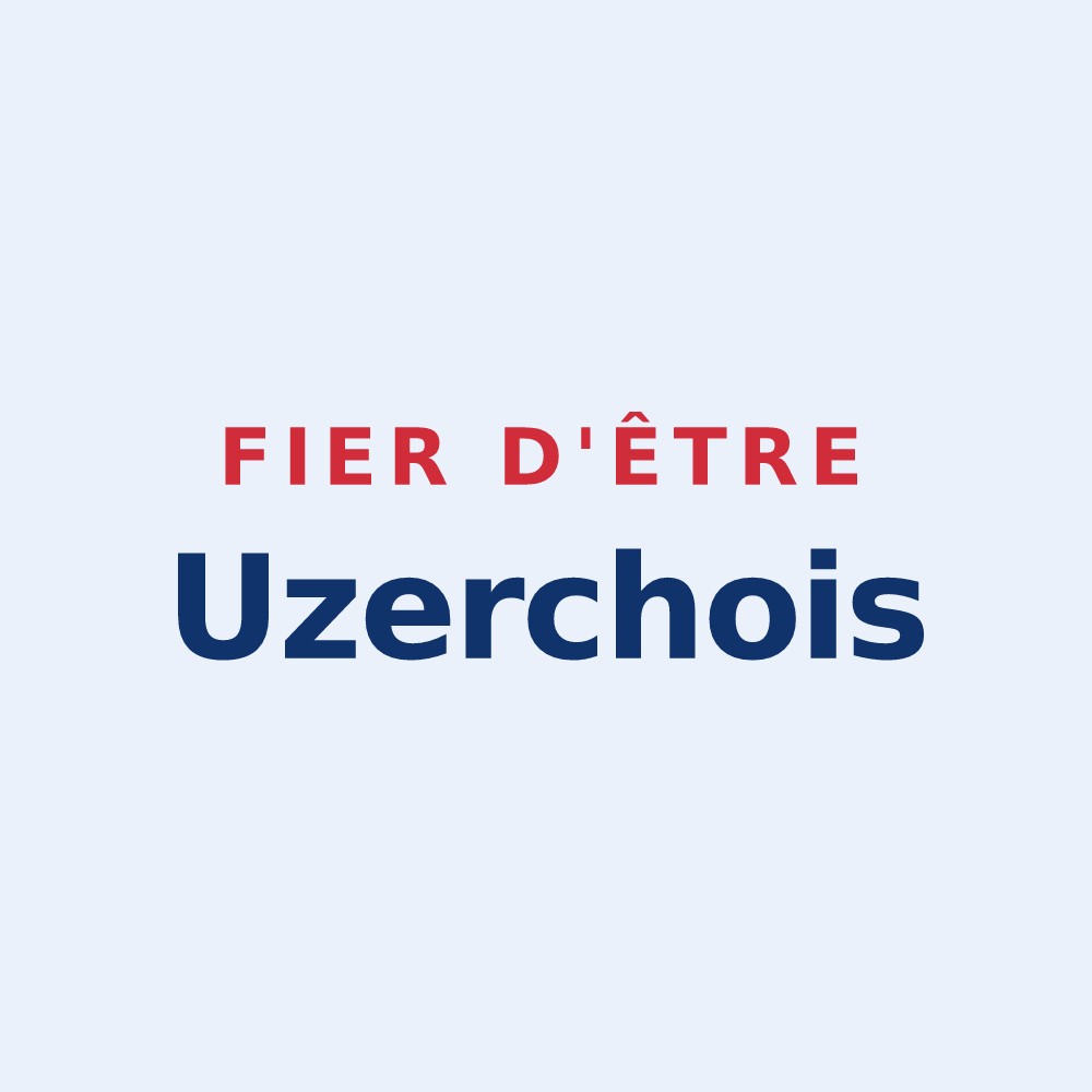 Sticker « Fier d'être Uzerchois » — design pour Uzerche