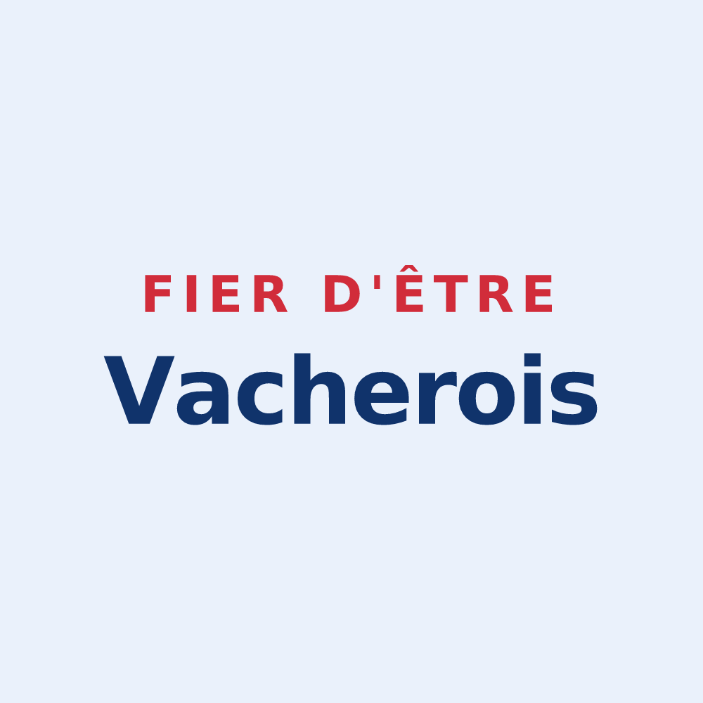 Sticker « Fier d'être Vacherois » — design pour Vachères-en-Quint