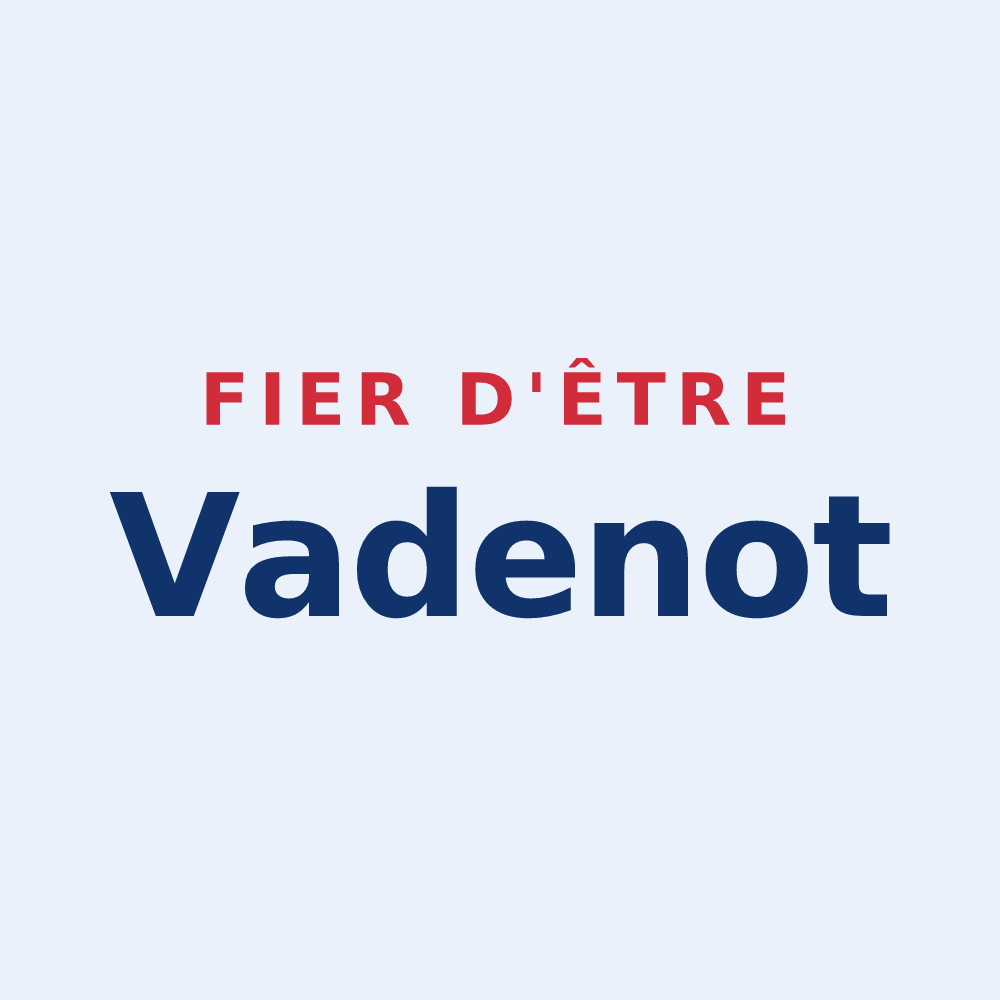 Sticker « Fier d'être Vadenot » — design pour Vadenay