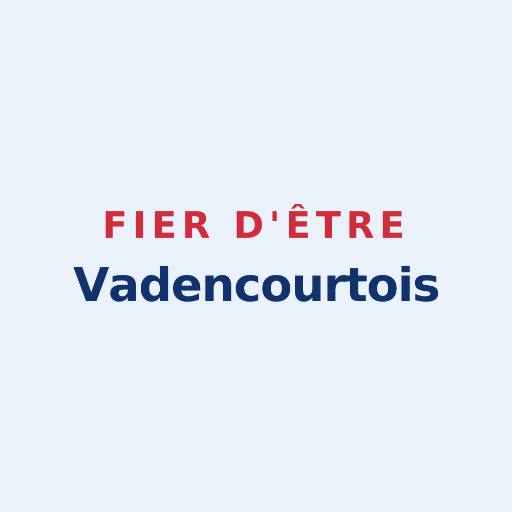 Sticker « Fier d'être Vadencourtois » — design pour Vadencourt