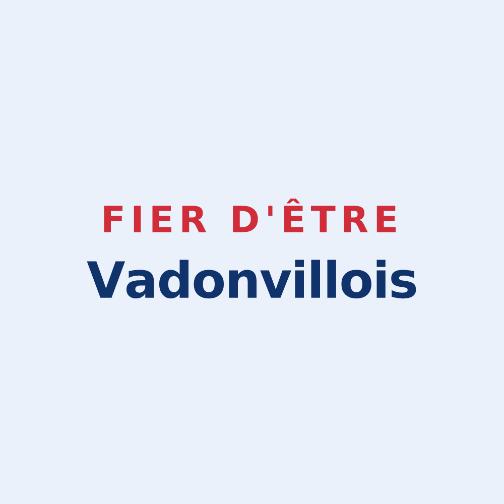 Sticker « Fier d'être Vadonvillois » — design pour Vadonville